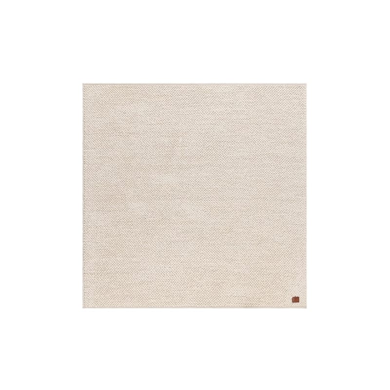 Ullmatta Bubble Kvadrat - 240x240 cm, Creme - Textil & mattor - Mattor - Modern matta - Ullmatta