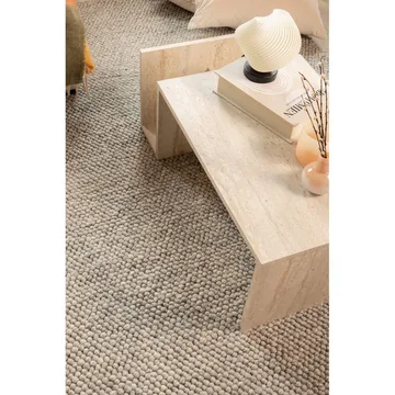 Ullmatta Bubble Kvadrat - 240x240 cm, Grå - Textil & mattor - Mattor - Modern matta - Ullmatta