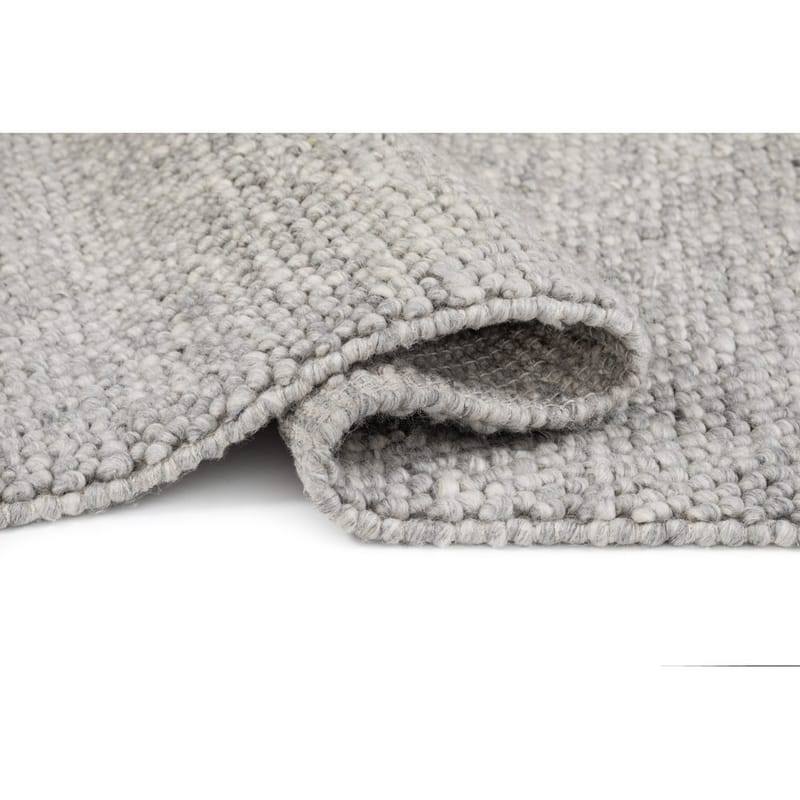 Ullmatta Bubble Kvadrat - 240x240 cm, Grå - Textil & mattor - Mattor - Modern matta - Ullmatta