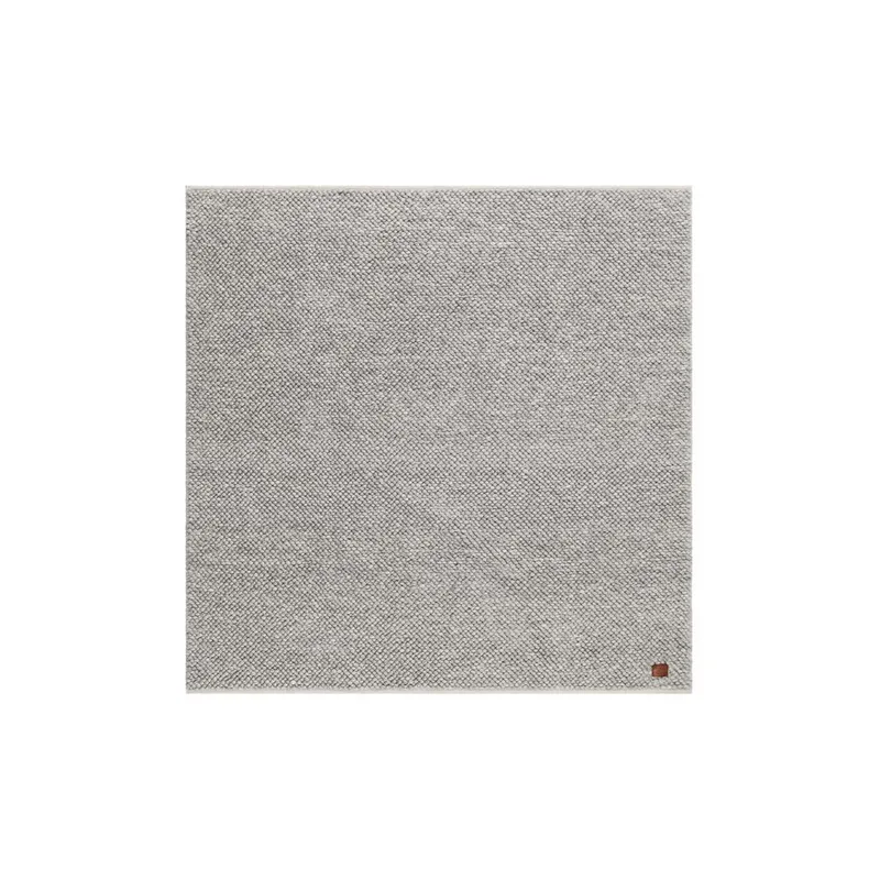 Ullmatta Bubble Kvadrat, 240x240 cm, Grå