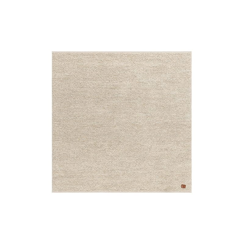 Ullmatta Bubble Kvadrat - 240x240 cm, Sand - Textil & mattor - Mattor - Modern matta - Ullmatta