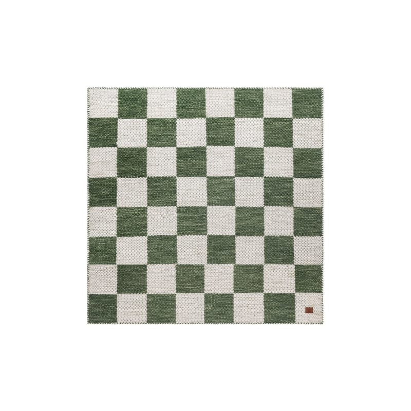 Ullmatta Chessie Kvadrat - 250x250 cm, Smaragdgrön - Textil & mattor - Mattor - Modern matta - Ullmatta