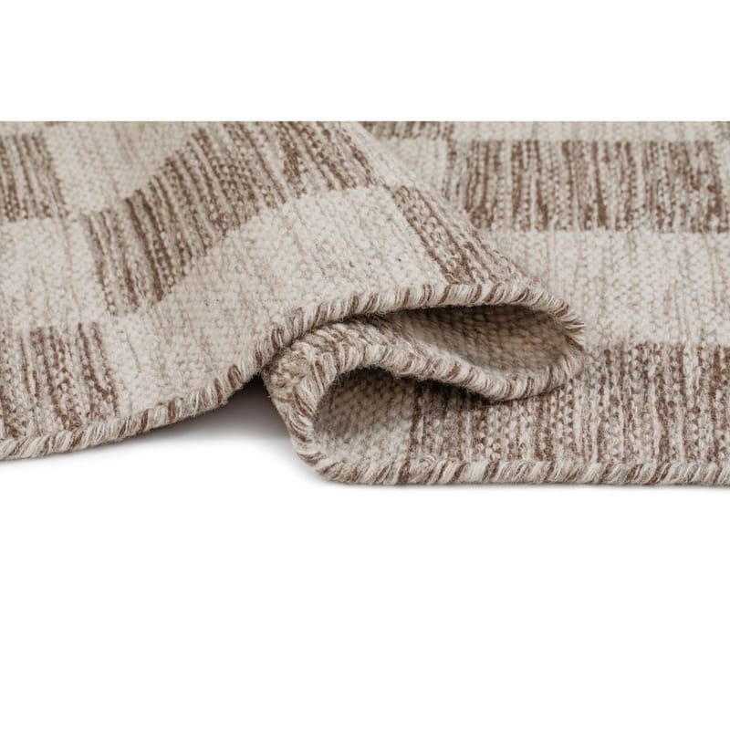 Ullmatta Chessie Kvadrat - 300x300 cm, Mörklinne - Textil & mattor - Mattor - Modern matta - Ullmatta