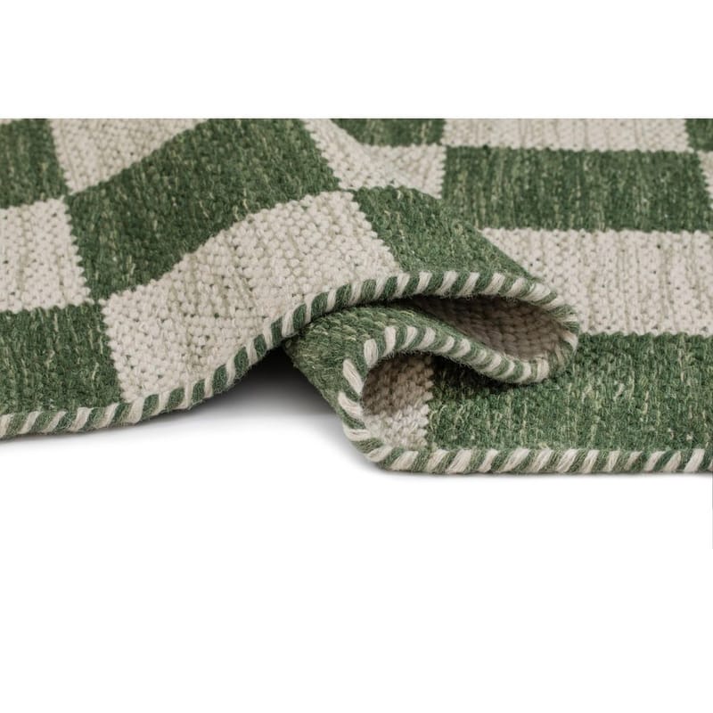 Ullmatta Chessie Kvadrat - 300x300 cm, Smaragdgrön - Textil & mattor - Mattor - Modern matta - Ullmatta