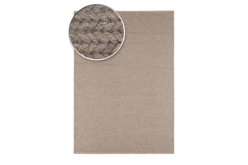 Dalarö Ullmatta 140x200 cm - Linne - Textil & mattor - Mattor - Modern matta - Ullmatta