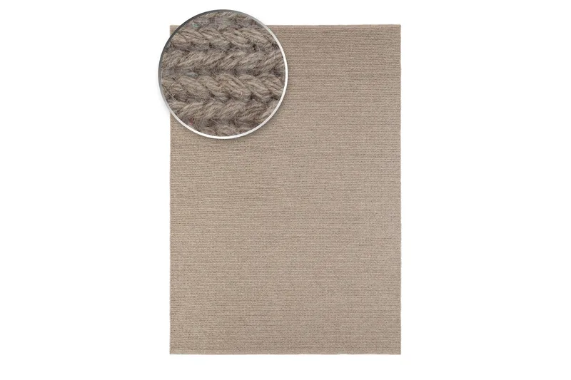 Dalarö Ullmatta 160x230 cm - Linne - Textil & mattor - Mattor - Modern matta - Ullmatta