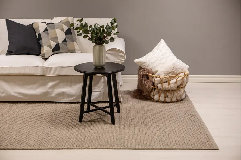 Dalarö Ullmatta 160x230 cm - Linne - Textil & mattor - Mattor - Modern matta - Ullmatta