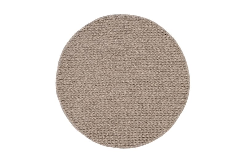 Dalarö Ullmatta 300 cm Rund - Linne - Textil & mattor - Mattor - Modern matta - Ullmatta