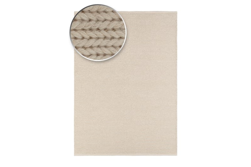 Dalarö Ullmatta 300x400 cm - Vit - Textil & mattor - Mattor - Modern matta - Ullmatta