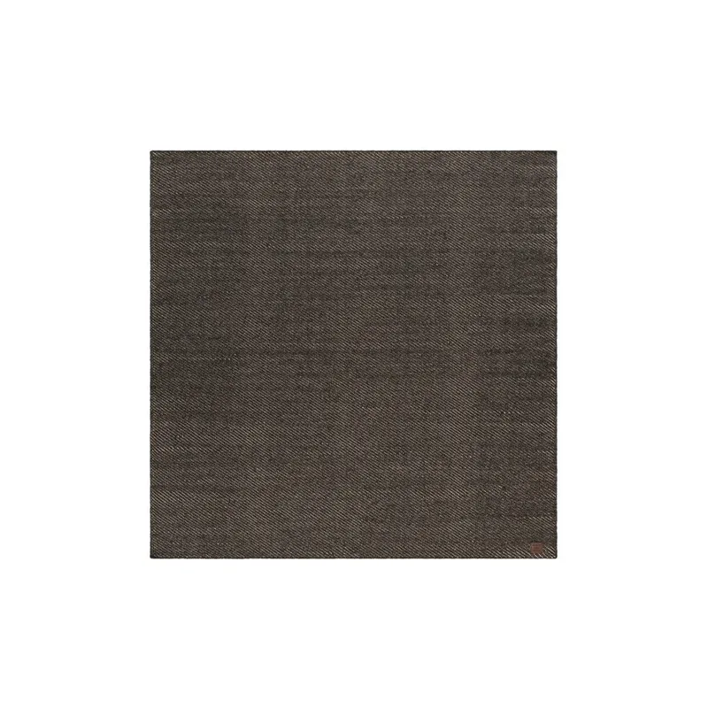 Ullmatta Ekeby Kvadrat - 200x200 cm, Taupe - Textil & mattor - Mattor - Modern matta - Ullmatta