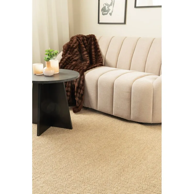 Ullmatta Ekeby Kvadrat - 240x240 cm, Linne - Textil & mattor - Mattor - Modern matta - Ullmatta