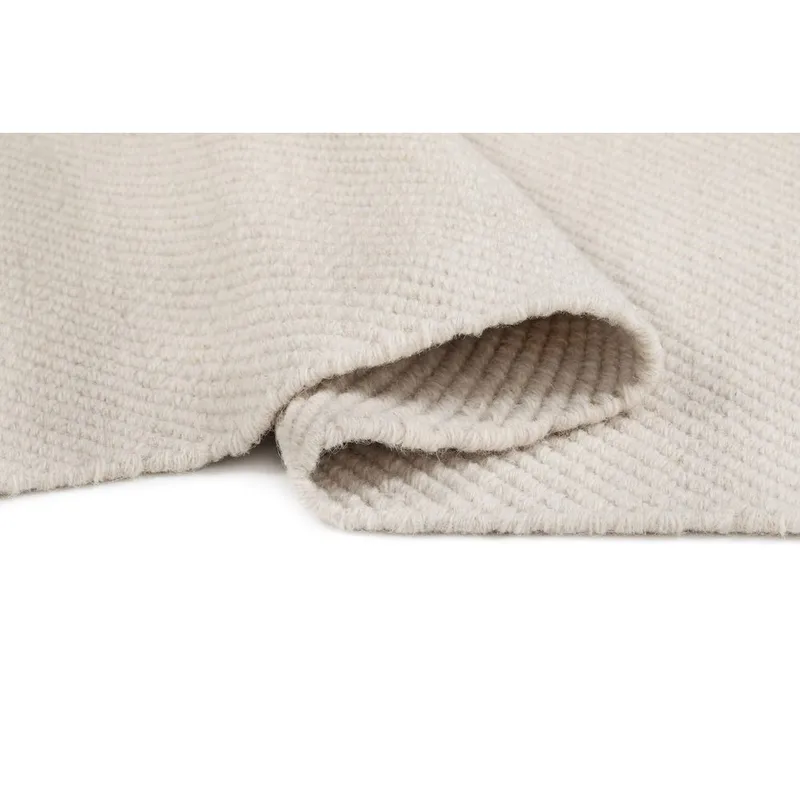 Ullmatta Ekeby Kvadrat - 240x240 cm, Vit - Textil & mattor - Mattor - Modern matta - Ullmatta