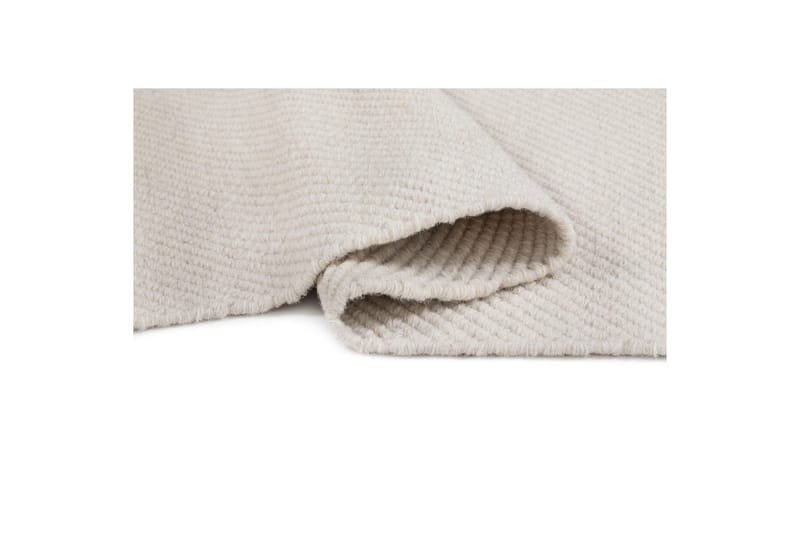 Ullmatta Ekeby Kvadrat - 240x240 cm, Vit - Textil & mattor - Mattor - Modern matta - Ullmatta