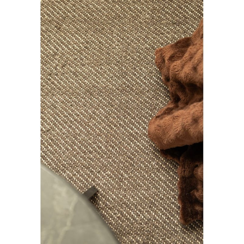 Ullmatta Ekeby Kvadrat - 280x280 cm, Taupe - Textil & mattor - Mattor - Modern matta - Ullmatta