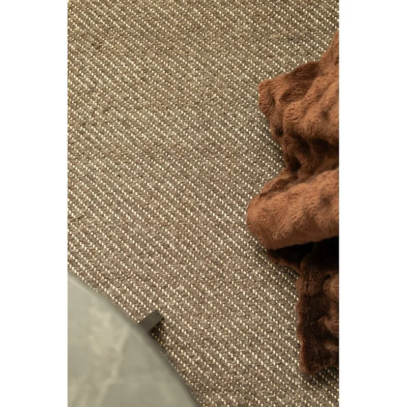 Ullmatta Ekeby Kvadrat - 280x280 cm, Taupe - Textil & mattor - Mattor - Modern matta - Ullmatta