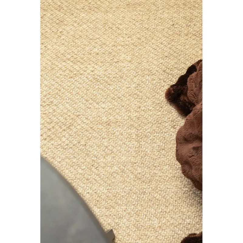 Ekeby Matta 200x300 cm - Ljus linnebrun - Textil & mattor - Mattor - Modern matta - Ullmatta