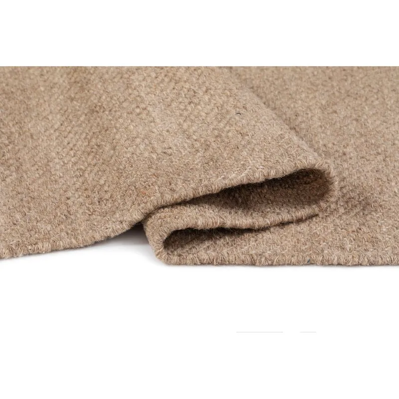 Ekeby Matta 200x300 cm - Ljus linnebrun - Textil & mattor - Mattor - Modern matta - Ullmatta
