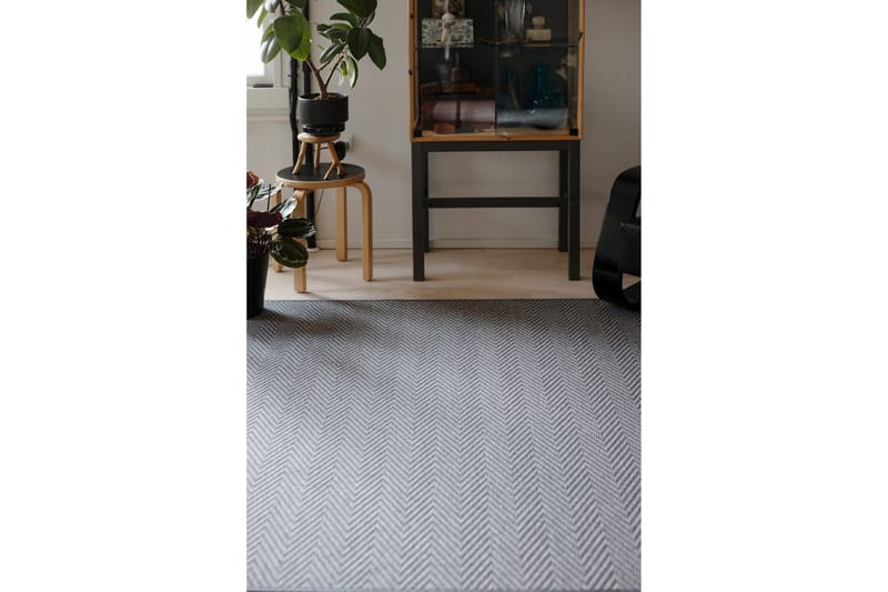 Elsa Matta 80x150 cm Grå - Vm Carpet - Textil & mattor - Mattor - Modern matta - Ullmatta