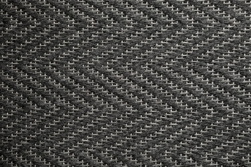 Elsa Matta 80x300 cm Svart - Vm Carpet - Textil & mattor - Mattor - Modern matta - Ullmatta