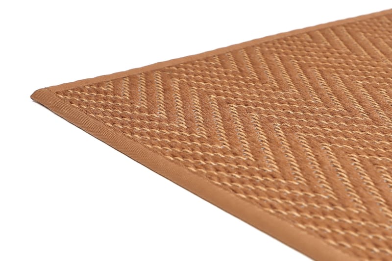 Elsa Matta Rund 133 cm Koppar - Vm Carpet - Textil & mattor - Mattor - Dörrmatta & hallmatta