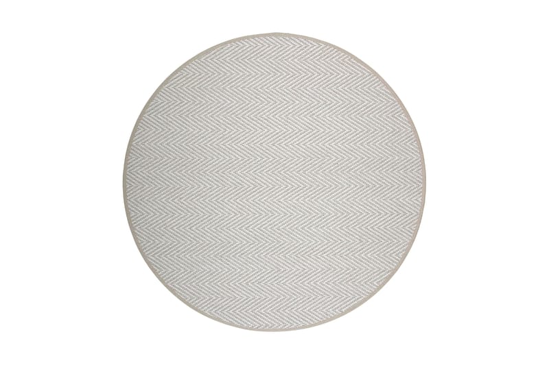 Elsa Matta Rund 160 cm Beige - Vm Carpet - Ullmatta