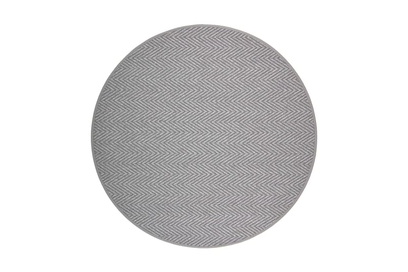 Elsa Matta Rund 160 cm Grå - Vm Carpet - Textil & mattor - Mattor - Modern matta - Ullmatta