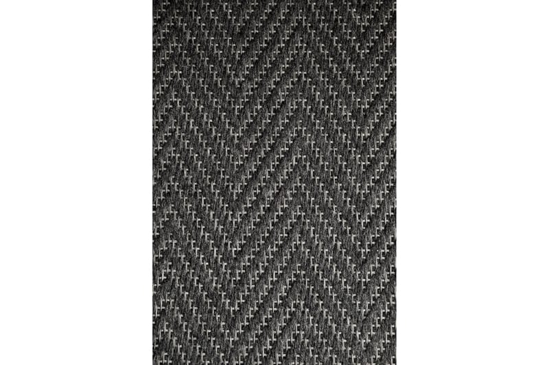 Elsa Matta Rund 160 cm Svart - Vm Carpet - Ullmatta