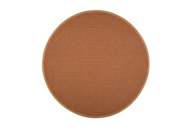 Esmeralda Matta Rund 133 cm Koppar, Vm Carpet