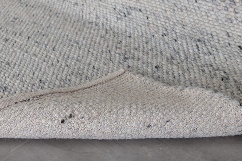 Ganga Ullmatta 200x300 - Vit/Grå - Textil & mattor - Mattor - Modern matta - Ullmatta