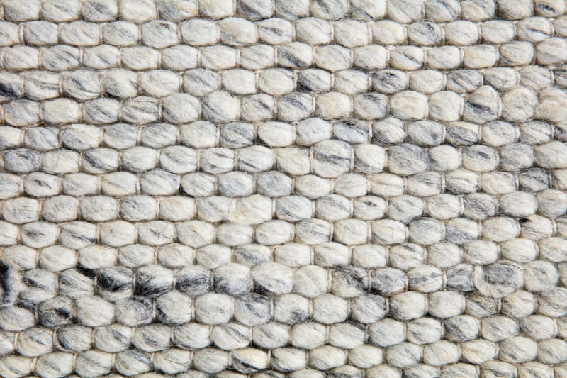 Ganga Ullmatta 200x300 - Vit/Grå - Textil & mattor - Mattor - Modern matta - Ullmatta