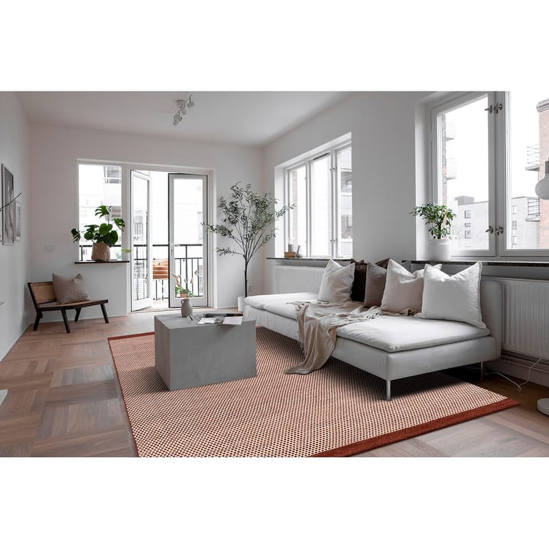 Ullmatta Gotti - 140x200 cm, Terracotta - Textil & mattor - Mattor - Modern matta - Ullmatta