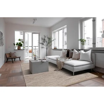 Ullmatta Gotti - 160x230 cm, Nature - Textil & mattor - Mattor - Modern matta - Ullmatta