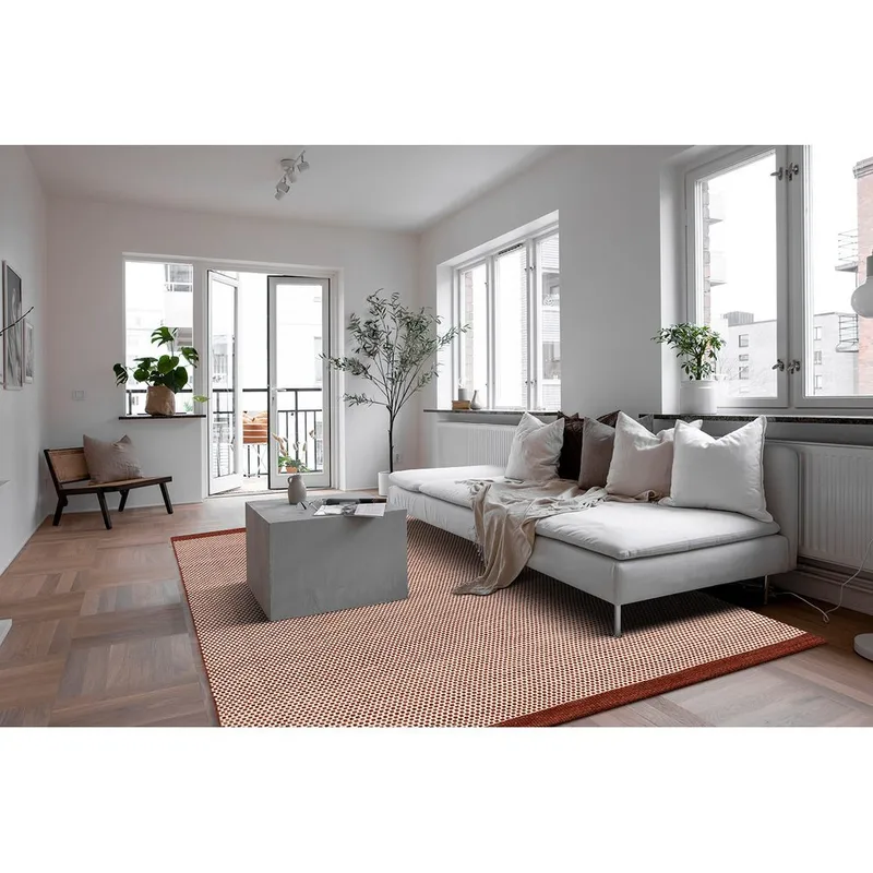 Ullmatta Gotti - 200x300 cm, Terracotta - Textil & mattor - Mattor - Modern matta - Ullmatta