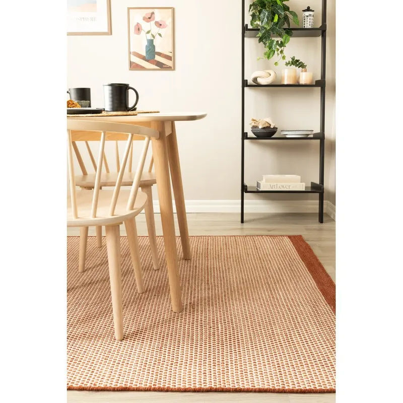 Ullmatta Gotti - 240x340 cm, Terracotta - Textil & mattor - Mattor - Modern matta - Ullmatta