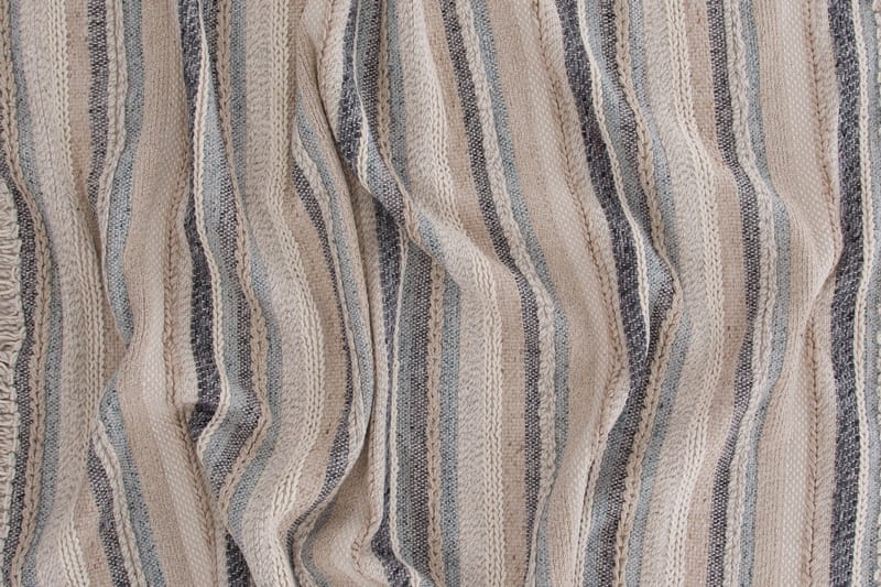 Gudha Ullmatta 170x240 cm - Beige/Blå - Textil & mattor - Mattor - Modern matta - Ullmatta