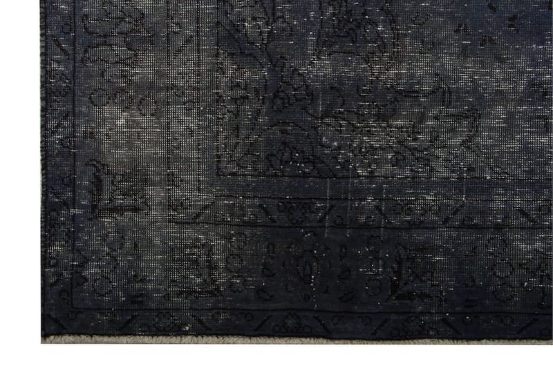 Handknuten Vintage Matta Ull Grå 188x286cm - Ullmatta - Handvävda mattor