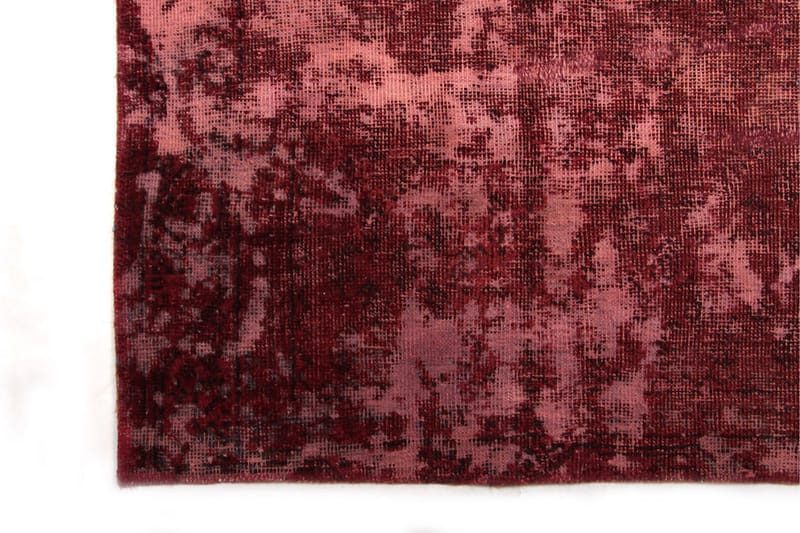Handknuten Vintage Matta Ull Röd 115x185cm - Ullmatta - Handvävda mattor