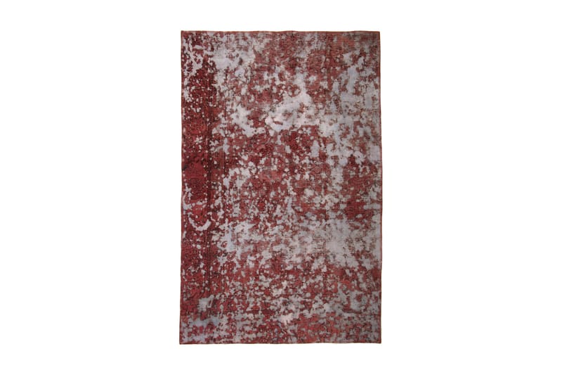 Handknuten Vintage Matta Ull Röd 130x206cm - Textil & mattor - Mattor - Modern matta - Ullmatta