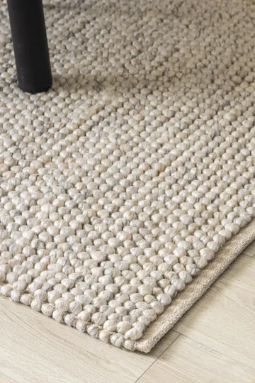 Handvävd Matta Bubble 300x400 cm - Sand - Textil & mattor - Mattor - Modern matta - Ullmatta