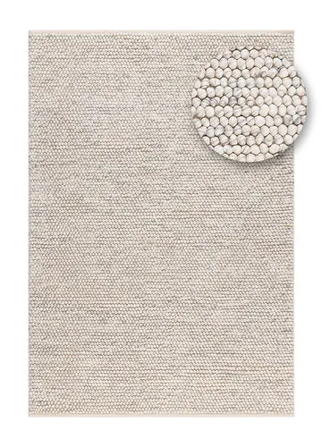 Handvävd Matta Bubble 300x400 cm - Sand - Textil & mattor - Mattor - Modern matta - Ullmatta