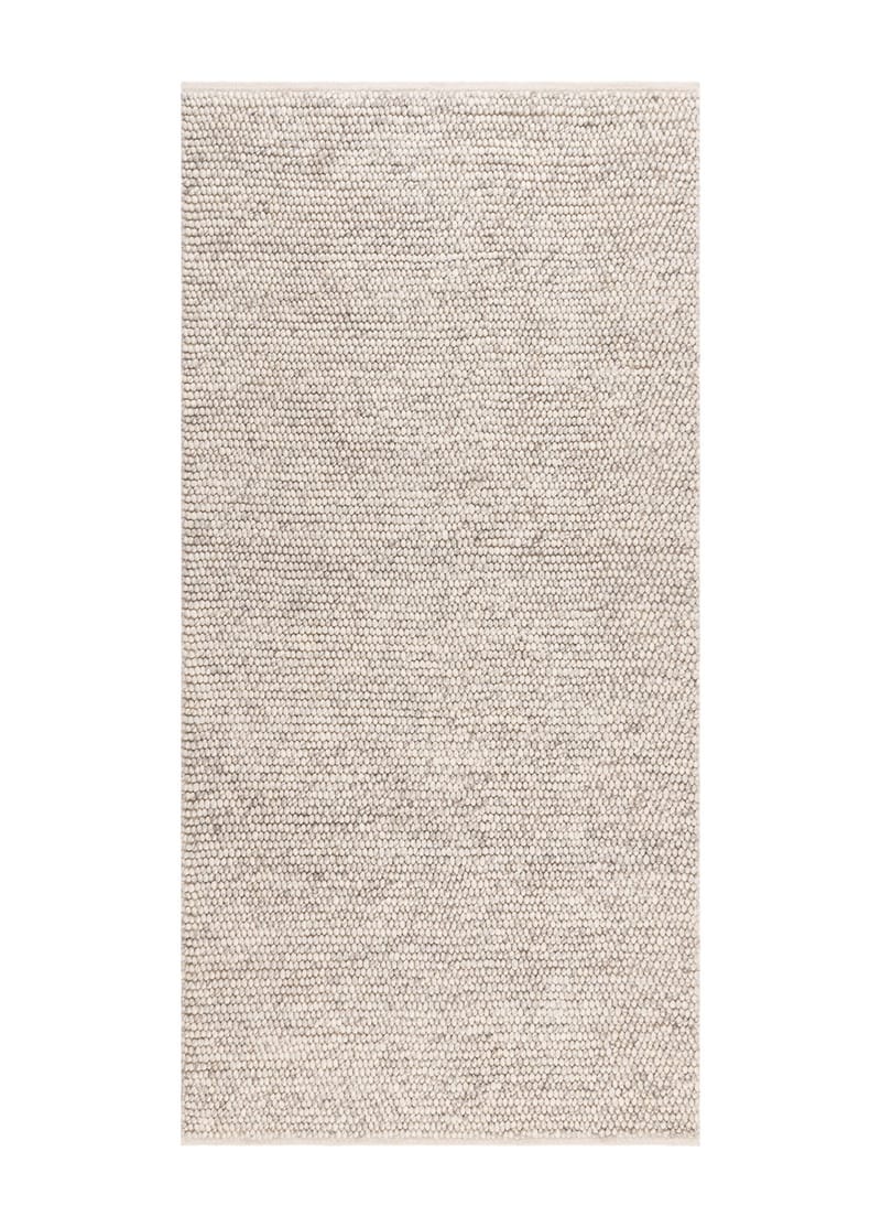 Handvävd Matta Bubble 75x150 cm, ivory melange