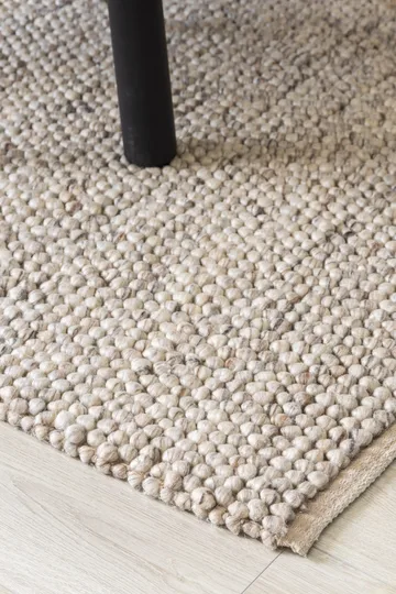 Handvävd Matta Bubble 75x150 cm - Linne - Textil & mattor - Mattor - Modern matta - Ullmatta