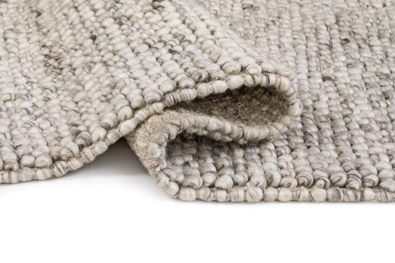 Handvävd Matta Bubble Kvadratisk 200x200 cm - linne - Textil & mattor - Mattor - Modern matta - Ullmatta