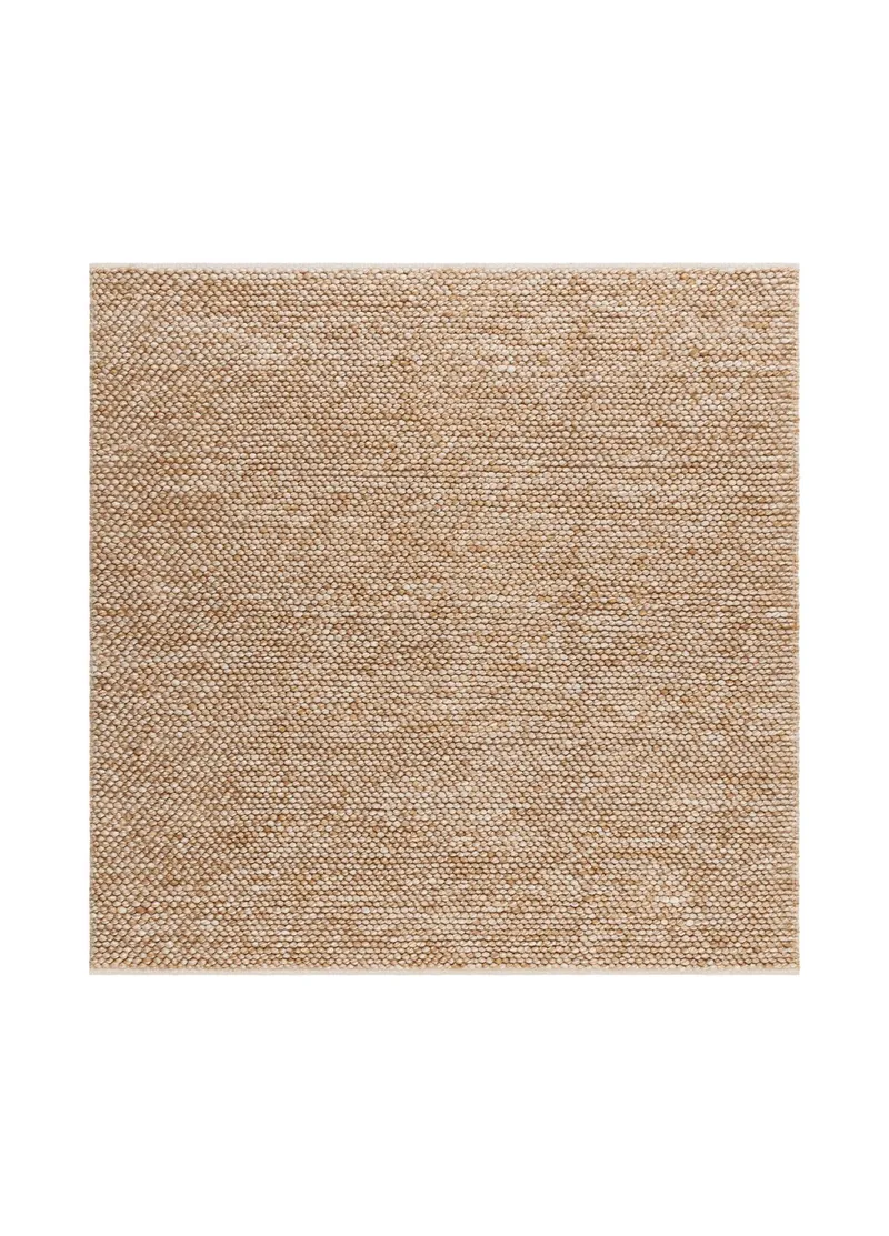 Handvävd Matta Bubble Kvadratisk 300x300 cm, Karamell