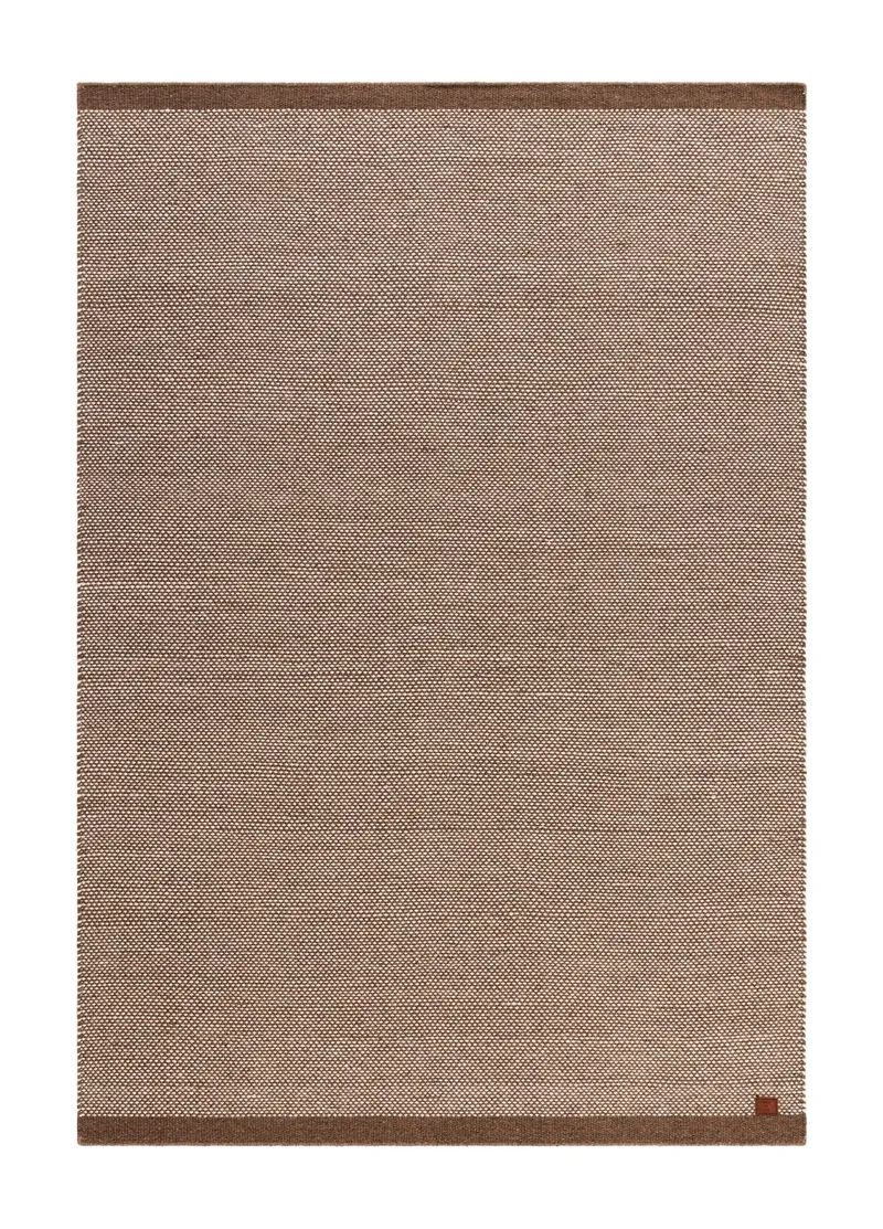 Handvävd Matta Sandhamn 300x400 cm, Mörklinne
