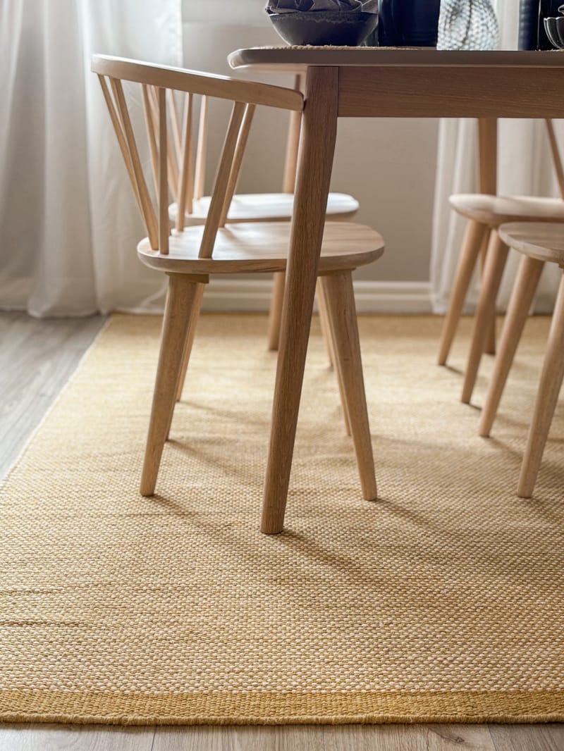 Handvävd Matta Sandhamn 300x400 cm - Ockragul - Textil & mattor - Mattor - Modern matta - Ullmatta