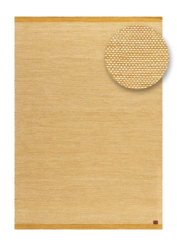 Handvävd Matta Sandhamn 300x400 cm - Ockragul - Textil & mattor - Mattor - Modern matta - Ullmatta