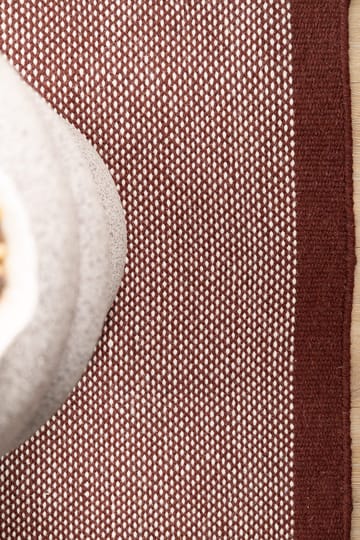 Handvävd Matta Sandhamn 75x150 cm - Marsala - Textil & mattor - Mattor - Modern matta - Ullmatta