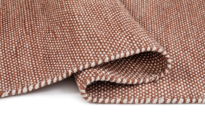 Handvävd Matta Sandhamn 75x230 cm - Terracotta - Textil & mattor - Mattor - Modern matta - Ullmatta