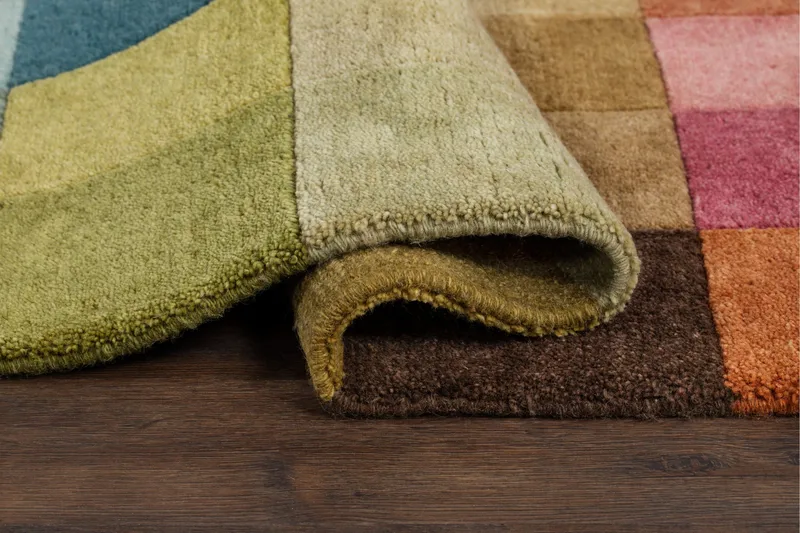 Insignia Ullmatta 140x200 cm - Flerfärgad - Textil & mattor - Mattor - Modern matta - Ullmatta